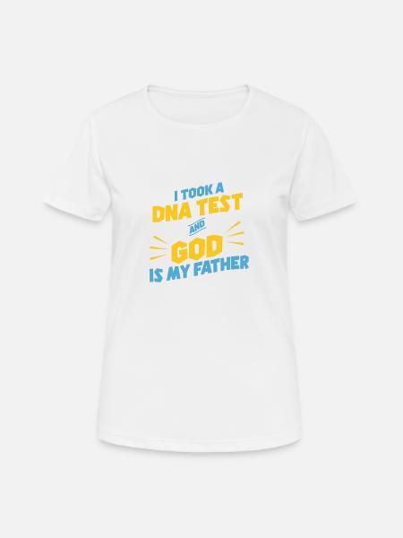 Funny Christian T-shirts - Women's Breathable T-Shirt - white