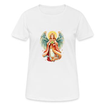 Russische Tradition Weihnachten - Frauen T-Shirt atmungsaktiv - Weiß - Vorne - AI Model Female 172 dark (172cm)