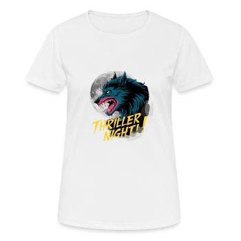 Werwolf für einen Werwolf Fan - Frauen T-Shirt atmungsaktiv - Weiß - Vorne - AI Model Female 172 dark (172cm)