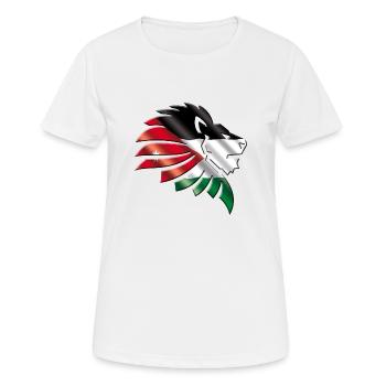 Jordan - Women's Breathable T-Shirt - white - Front - AI Model Female 172 dark (172cm)