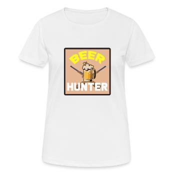 alcool - T-shirt respirant Femme - blanc - Devant - AI Model Female 172 dark (172cm)