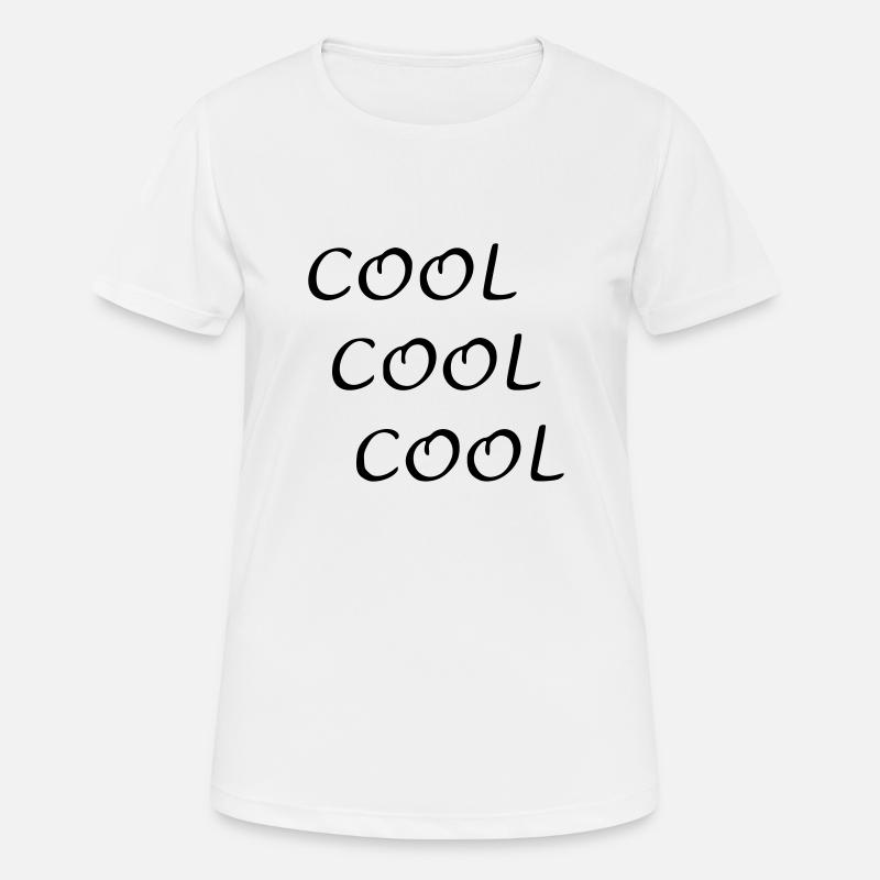 cool - Women's Breathable T-Shirt - white