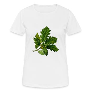 herbes thym romarin persil origan aneth - T-shirt respirant Femme - blanc - Devant - AI Model Female 172 dark (172cm)