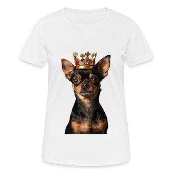 Chihuahua - Women's Breathable T-Shirt - white - Front - AI Model Female 172 dark (172cm)