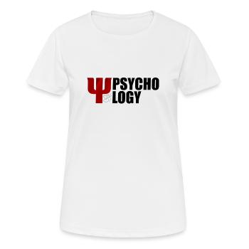 Psychology - Psychologie - Frauen T-Shirt atmungsaktiv - Weiß - Vorne - AI Model Female 172 dark (172cm)