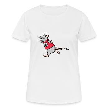 Run Colin, Run! - Women's Breathable T-Shirt - white - Front - AI Model Female 172 dark (172cm)