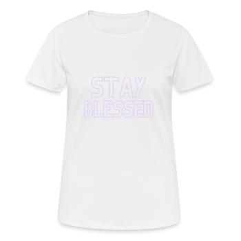 SPREAD THE GOSPEL SHIRT HAVE FAITH - Frauen T-Shirt atmungsaktiv - Weiß - Vorne - AI Model Female 172 dark (172cm)