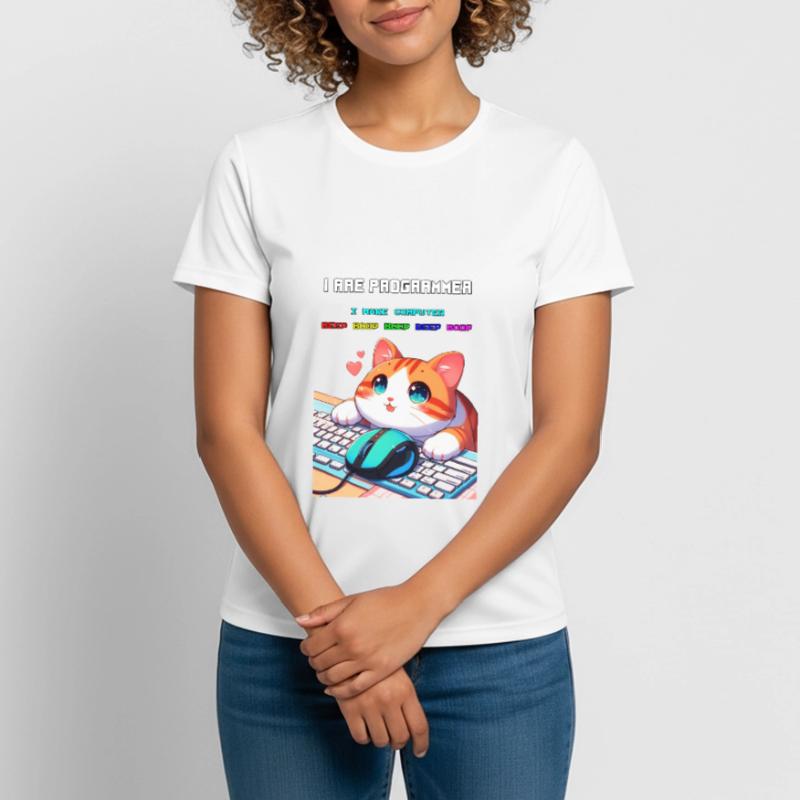 Ich bin Programmierer Frauen T-Shirt atmungsaktiv