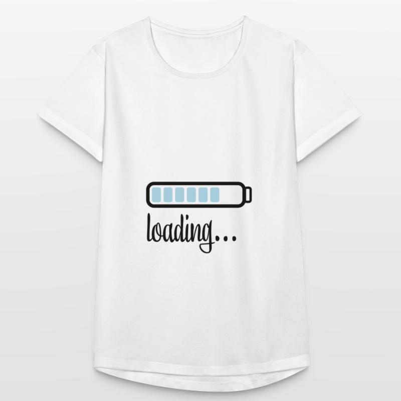 Battery Battery loading Women's Breathable T-Shirt