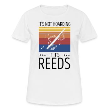 Orchestra and woodwind instrument - Women's Breathable T-Shirt - white - Front - AI Model Female 172 dark (172cm)