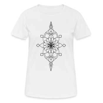 Feminine symbol - Women's Breathable T-Shirt - white - Front - AI Model Female 172 dark (172cm)