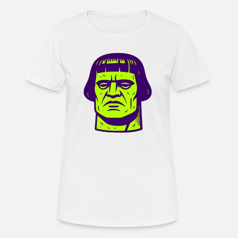 Monster Head / Golem - Women's Breathable T-Shirt - white