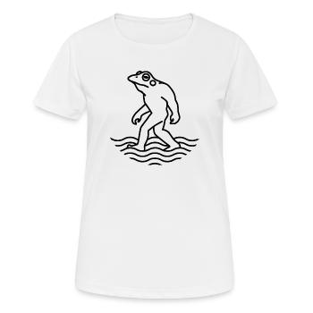 Frog - Women's Breathable T-Shirt - white - Front - AI Model Female 172 dark (172cm)