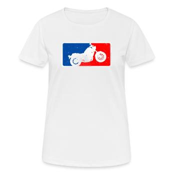 CMX500 Rebel MLB Motorcycle Cruiser Bobber - Women's Breathable T-Shirt - white - Front - AI Model Female 172 dark (172cm)