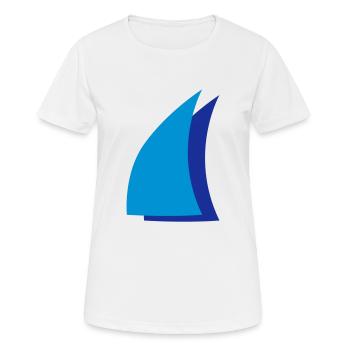 segel - Frauen T-Shirt atmungsaktiv - Weiß - Vorne - AI Model Female 172 dark (172cm)