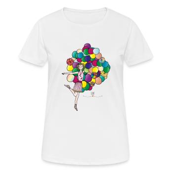 Dancing enchants the world- The Guardians of Orbis - Women's Breathable T-Shirt - white - Front - AI Model Female 172 dark (172cm)