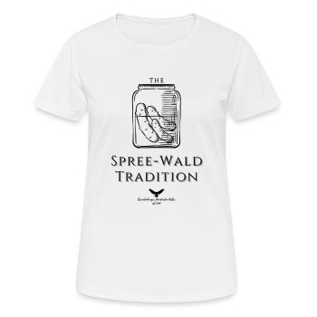 Spreewald Tradition in Brandenburg - Frauen T-Shirt atmungsaktiv - Weiß - Vorne - AI Model Female 172 dark (172cm)