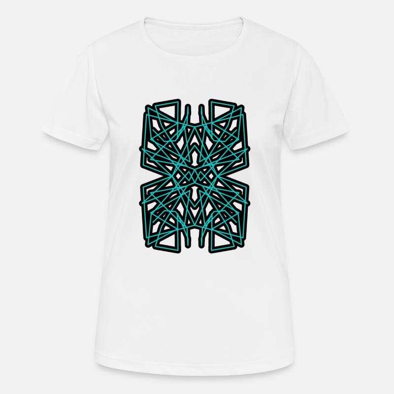 Pattern - Women's Breathable T-Shirt - white