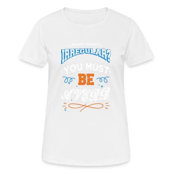 Novel Books Literary Bookworm Editor BMX Christmas - Women's Breathable T-Shirt - white - Front - AI Model Female 172 dark (172cm)
