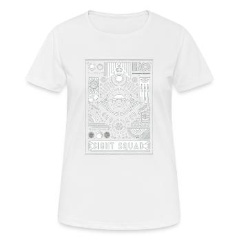 Sight Squad 7 - Women's Breathable T-Shirt - white - Front - AI Model Female 172 dark (172cm)