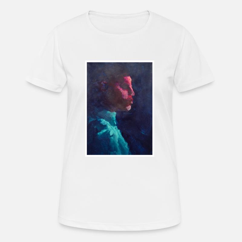 Original Art Print "Cassiopeia" - Women's Breathable T-Shirt - white