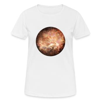 Vénus - T-shirt respirant Femme - blanc - Devant - AI Model Female 172 dark (172cm)