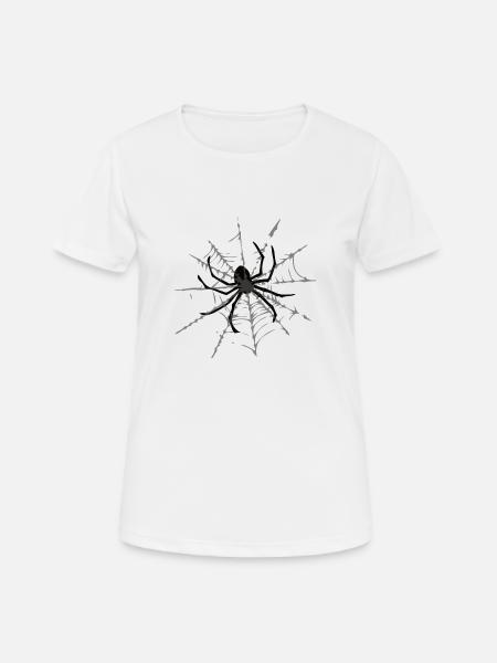 cobweb - Women's Breathable T-Shirt - white