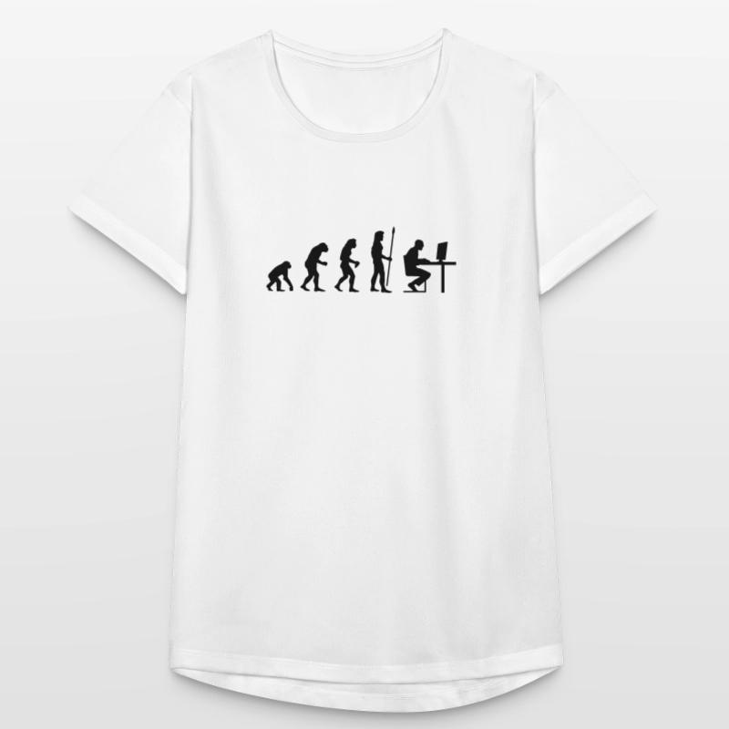 evolution_pc_3 Frauen T-Shirt atmungsaktiv