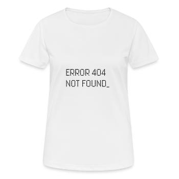 404 - T-shirt respirant Femme - blanc - Devant - AI Model Female 172 dark (172cm)