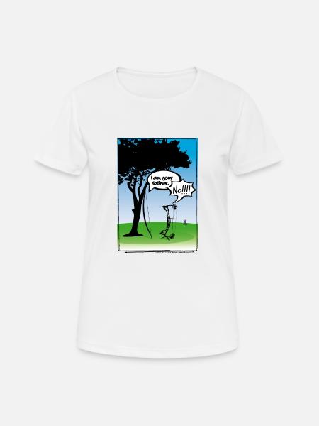 Your Father - FITA - Frauen T-Shirt atmungsaktiv - Weiß