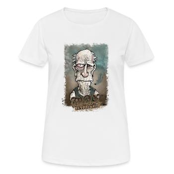 Old Max Hardkor - Women's Breathable T-Shirt - white - Front - AI Model Female 172 dark (172cm)