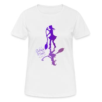 Croire à la magie sorcière - violet - T-shirt respirant Femme - blanc - Devant - AI Model Female 172 dark (172cm)
