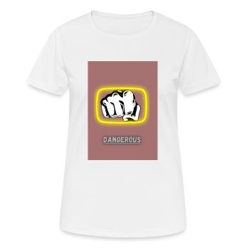 Harnessing Inner Strength: Embracing Satisfaction - Frauen T-Shirt atmungsaktiv - Weiß - Vorne - AI Model Female 172 dark (172cm)