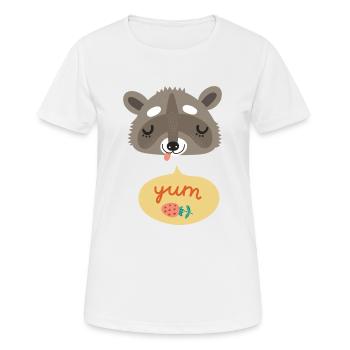 Wildtiere - Frauen T-Shirt atmungsaktiv - Weiß - Vorne - AI Model Female 172 dark (172cm)