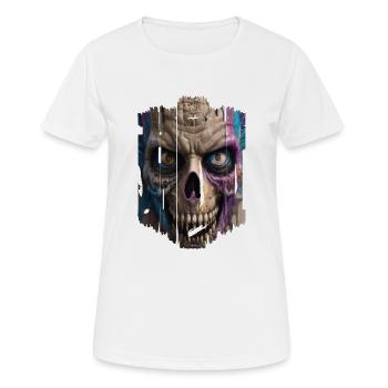 Graffiti Street Art Spray Colors Cool Artist Retro - Women's Breathable T-Shirt - white - Front - AI Model Female 172 dark (172cm)