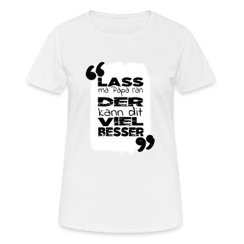 bday geek zusammenhalt 4t57369 humor elternschaft - Frauen T-Shirt atmungsaktiv - Weiß - Vorne - AI Model Female 172 dark (172cm)