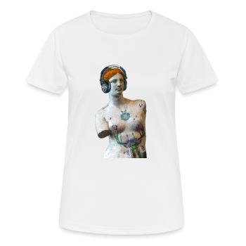 Vénus de Milo - T-shirt respirant Femme - blanc - Devant - AI Model Female 172 dark (172cm)