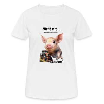 Peasant Protest Shirts and Accessories - Women's Breathable T-Shirt - white - Front - AI Model Female 172 dark (172cm)