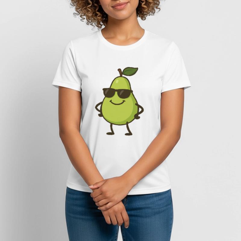 birne comic cool Frauen T-Shirt atmungsaktiv