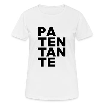 Patentante - tolles Motiv für die Tante - Frauen T-Shirt atmungsaktiv - Weiß - Vorne - AI Model Female 172 dark (172cm)