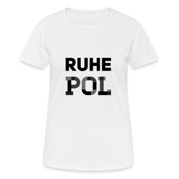 Gelassenheit - Frauen T-Shirt atmungsaktiv - Weiß - Vorne - AI Model Female 172 dark (172cm)