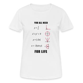 Complicated but beautiful love - Women's Breathable T-Shirt - white - Front - AI Model Female 172 dark (172cm)
