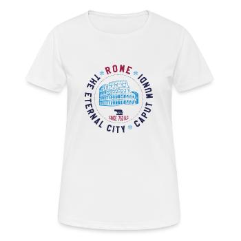 ROME - Women's Breathable T-Shirt - white - Front - AI Model Female 172 dark (172cm)