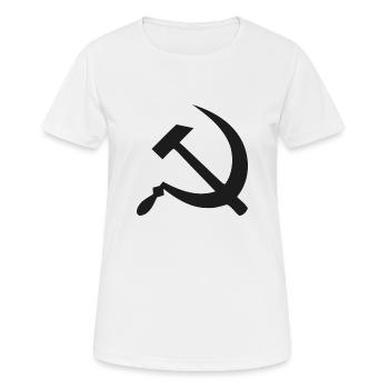 Communisme - T-shirt respirant Femme - blanc - Devant - AI Model Female 172 dark (172cm)