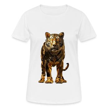 Tiger - Women's Breathable T-Shirt - white - Front - AI Model Female 172 dark (172cm)