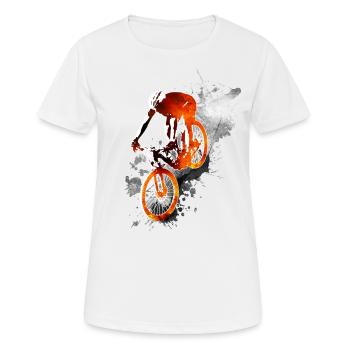 Enduro - Women's Breathable T-Shirt - white - Front - AI Model Female 172 dark (172cm)