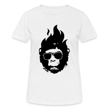Better Things will sureley come my way - Frauen T-Shirt atmungsaktiv - Weiß - Vorne - AI Model Female 172 dark (172cm)