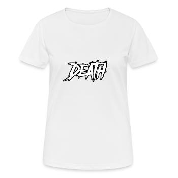 Vintage de death metal - T-shirt respirant Femme - blanc - Devant - AI Model Female 172 dark (172cm)