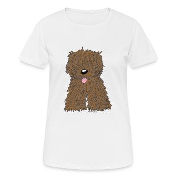 pdae choco original - T-shirt respirant Femme - blanc - Devant - AI Model Female 172 dark (172cm)