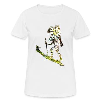 Apporte-moi un edelweiss - T-shirt respirant Femme - blanc - Devant - AI Model Female 172 dark (172cm)